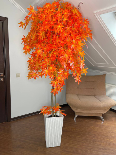 Купить Искусственное дерево клен, декоративное растение, цветок высокий ...