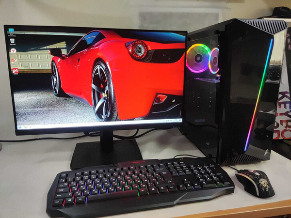 Моноблок 24" Компьютерс Игровой компьютер i7/RX-580/16GB/SSD-512 ...