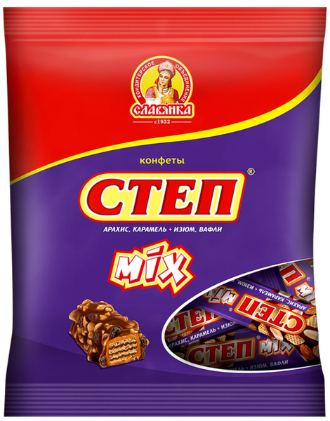 Конфеты СТЕП MIX, 200 г - 4 упаковки - купить с доставкой по выгодным ...