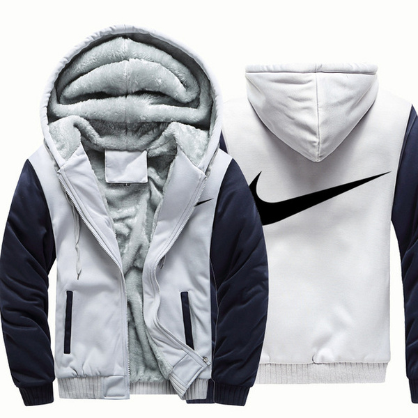 Пальто Nike, Зима, размер 56, цвет светло-серый, Полиэстер - купить по ...