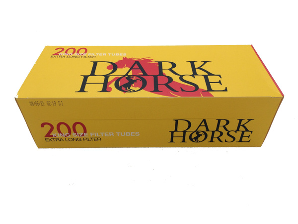 Гильзы для сигарет, Dark Horse, Extra long, 200 штук - купить с ...