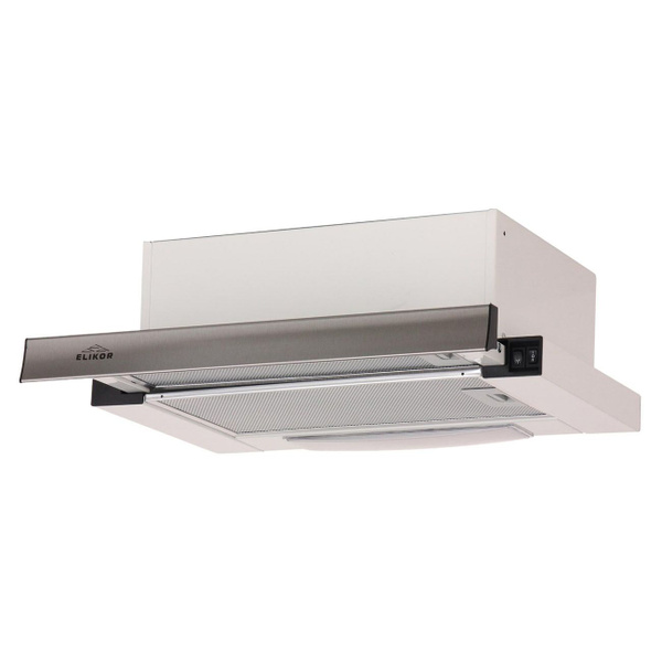 Вытяжка встраиваемая в шкаф Elikor Нейтрино 50 White/Inox купить на ...