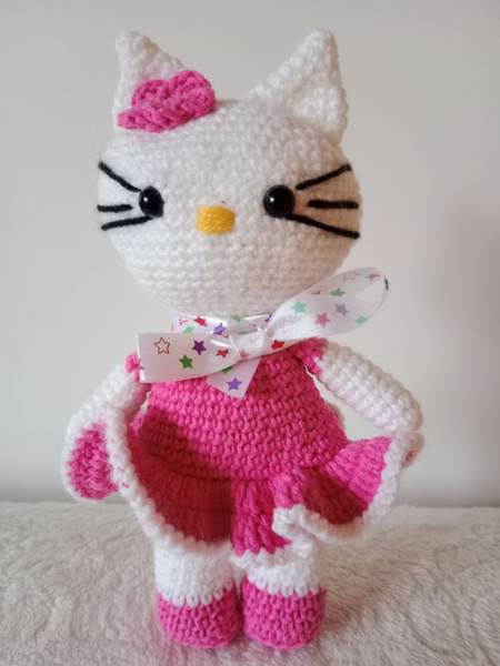 Hello Kitty (Хеллоу Китти) в малиновом платье - купить с доставкой по ...