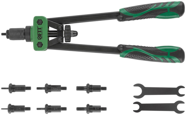 FIT Заклепочник 350 мм ручной для резьбовых алюминиевых стальных ...