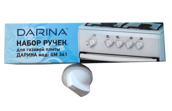 Как снять ручки с газовой плиты дарина Набор ручек для газовой плиты DARINA (белые, мод. GM341) - купить с доставкой по