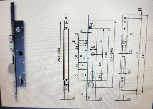 Замок электромеханический ISEO inox 22*3 E 25 (781802252) - купить по ...