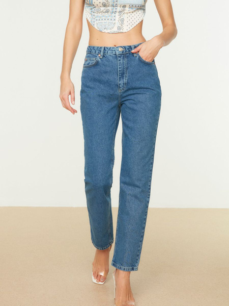 Джинсы Trendyol Bootcut - купить с доставкой по выгодным ценам в ...