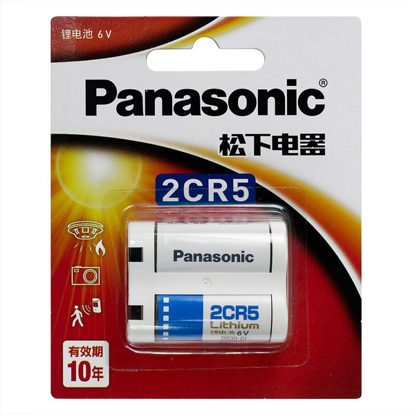 Батарейка для фото PANASONIC Lithium 2CR5 BL-1 , DL245 (6V) купить на ...