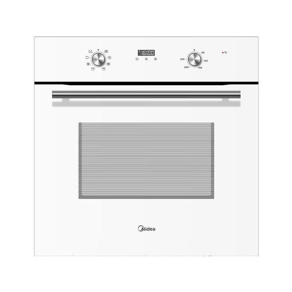 Электрический духовой шкаф Midea MO57103GW белый/нержавеющая сталь ...
