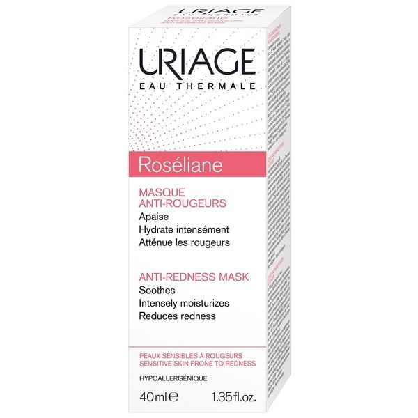 Uriage Урьяж Маска для лица Roseliane/Розельян (против покраснений), 40 ...