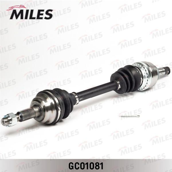 Miles Привод в сборе BMW E53 3.0D-4.6 00- пер. лев.