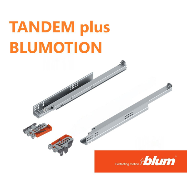 Направляющие скрытого монтажа BLUM TANDEM plus 600 - полное выдвижение ...