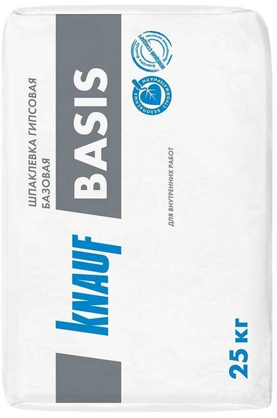 KNAUF Basis шпаклевка гипсовая базовая (25кг) - купить с доставкой по ...