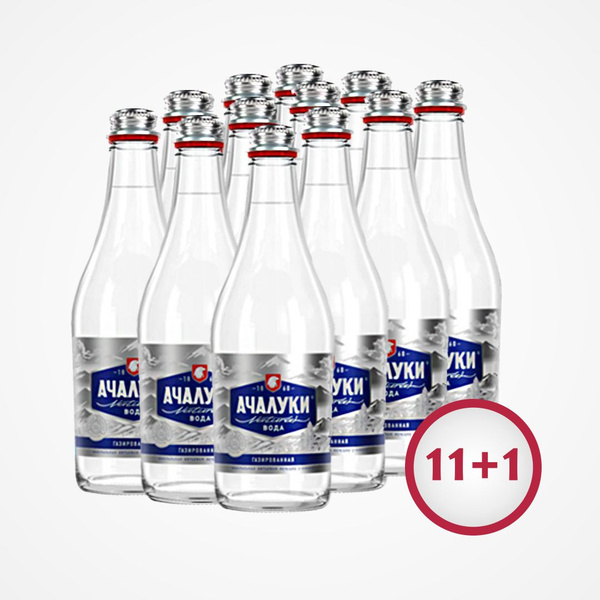 Минеральная лечебно-столовая вода АЧАЛУКИ 12*0,5 Стекло - купить с ...