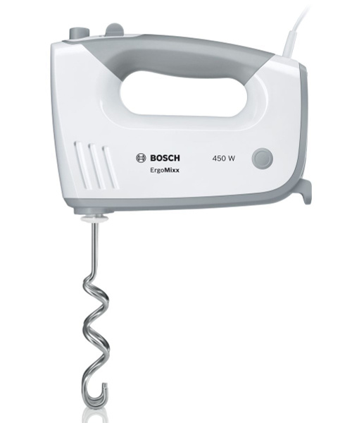 Стационарный Миксер Bosch ручной Bosch MFQ36460 450Вт белый/серый, 450 ...