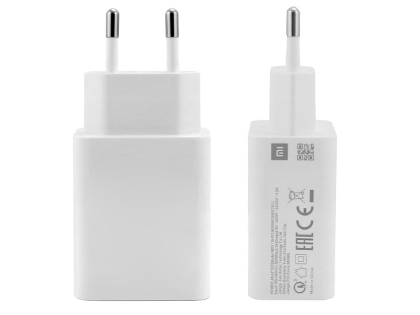 Зарядное устройство Xiaomi Adaptor Euro 5V-2A (White/Белый) - купить с доставкой