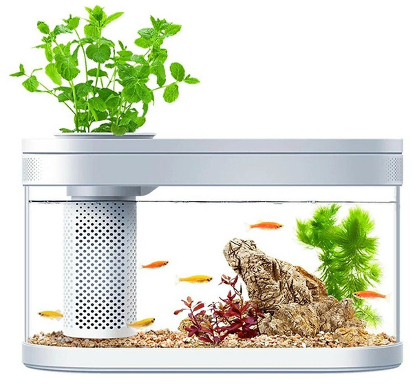 Аква-ферма Xiaomi Descriptive Geometry C180 Smart Fish Tank Pro (CN, 8 ...