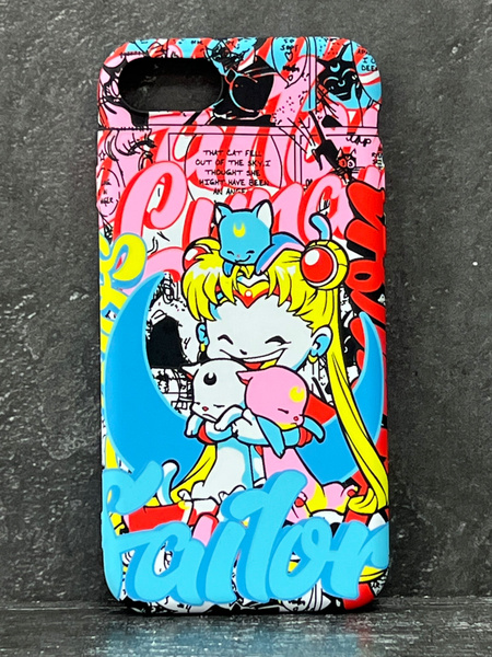 Светящийся чехол-накладка для IPHONE 8/7 LUXO/KAWS/Sailor moon/Сейлор ...