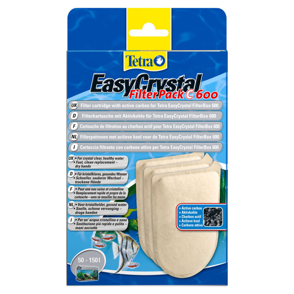Tetra EC C600 фильтрующие картриджи с Углем для внутреннего фильтра ...