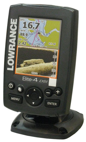 Эхолот Lowrance Elite-4x DSI - купить с доставкой по выгодным ценам в ...