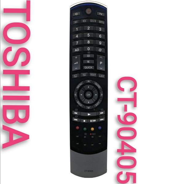 Пульт ДУ HUAYU Пульт для телевизора Toshiba/тошиба CT-90405 (CT-90404 ...