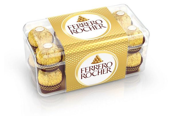 Конфеты FERRERO Rocher с лесным орехом, 200 г - купить с доставкой по ...