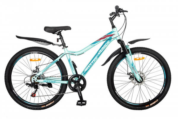 Велосипед MAXSTAR 26" JUNIOR - 15р Светло Голубой/ дисковые тормоза ...