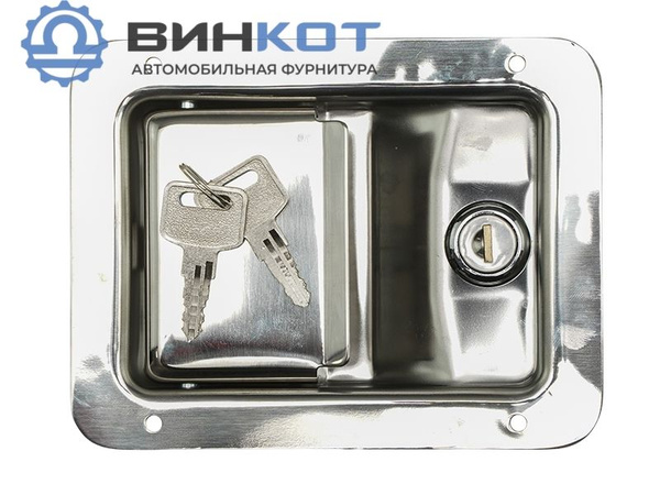 Замок клавишный врезной из нержавеющей стали - купить с доставкой по ...