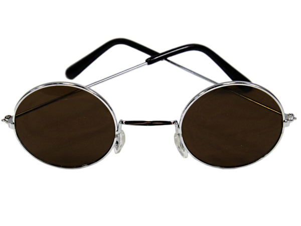 Vintage John Lennon round eyeglasses unisex fashion in black Etsy