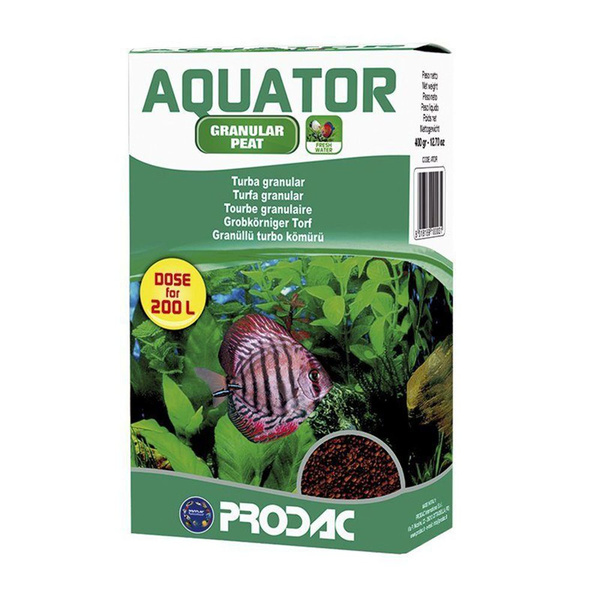 Фильтрующий материал Prodac торф гранулированный AQUATOR 400г - купить ...