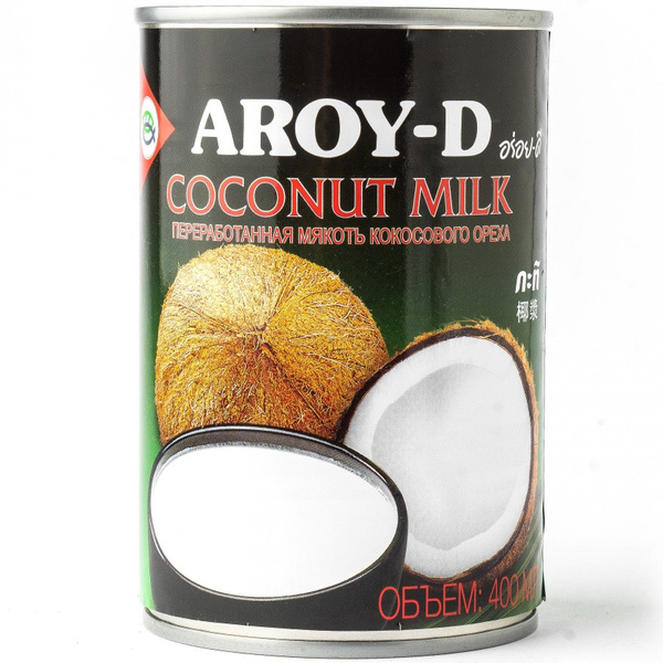 Молоко КОКОСОВОЕ AROY-D 400 мл. - купить с доставкой по выгодным ценам ...
