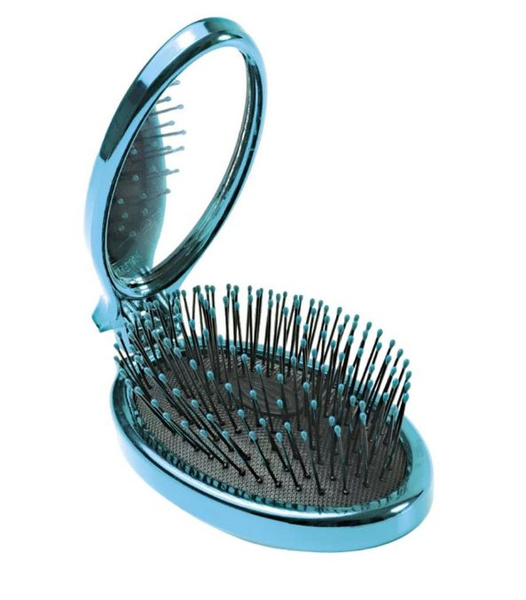 Wet Brush Расчёска для спутанных волос мини раскладная, бирюзовый ...