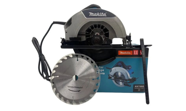 Циркулярная пила Makita HS7000, 1200 Вт, 185 мм - купить с доставкой по ...