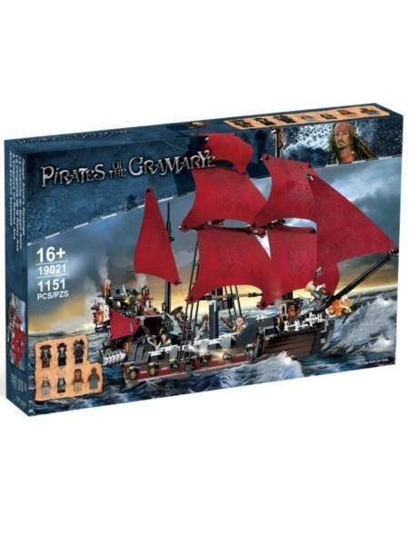 Конструктор, Пираты Карибского моря, Корабль Месть Королевы - купить с ...