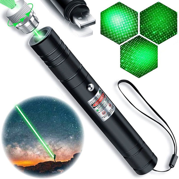 Лазерная указка USB, дистанционный фонарик, обучающая лазерная указка ...