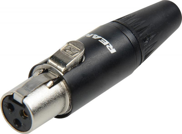 Разъем mini XLR (Mама) REAN Connectors RT3FC-B - купить с доставкой по ...