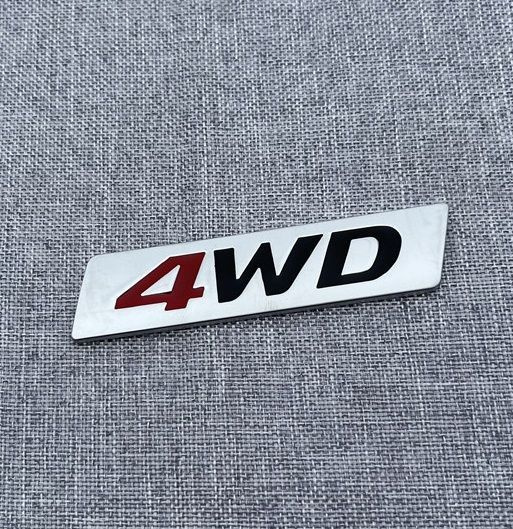 Металлическая наклейка на авто 4WD шильдик - купить по выгодным ценам в ...