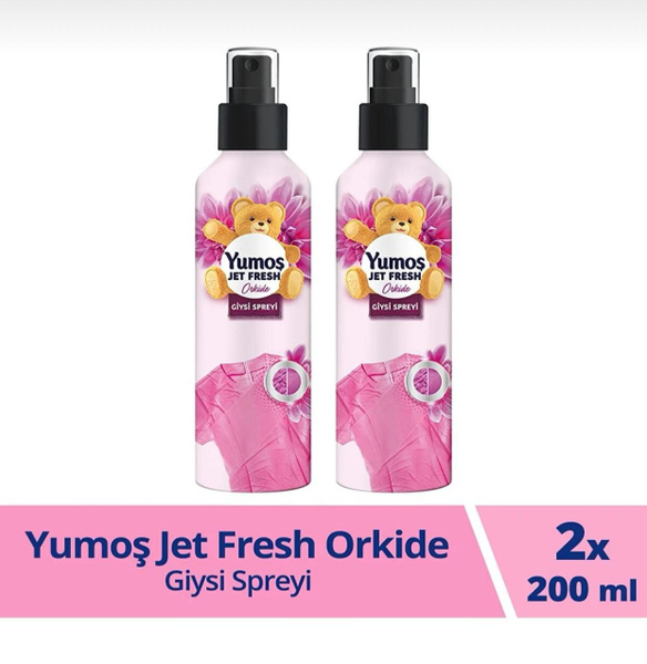 Yumos Jet Fresh Спрей для одежды Свежий аромат и эффект глажки без ...
