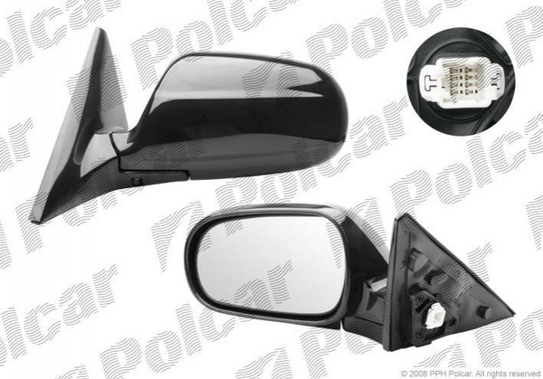 Зеркало левое для Хонда Цивик ЕК дорестайлинг 1995-1998, Honda Civic EK ...