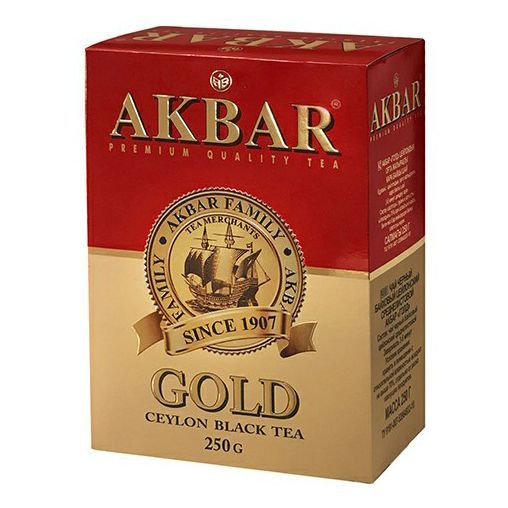 Чай черный Akbar Gold листовой 250 г - купить с доставкой по выгодным ...