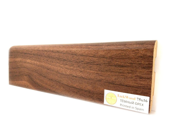 Плинтус TeckWood, Темный Орех - купить по выгодной цене в интернет ...