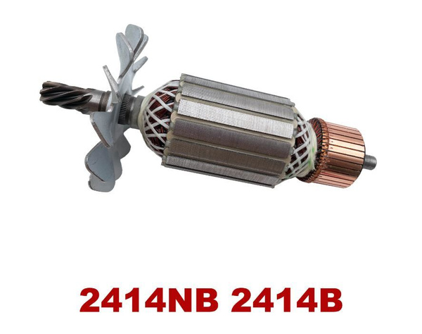Якорь , подходит для пилы монтажной Makita 2414NB.(510240-7) - купить ...