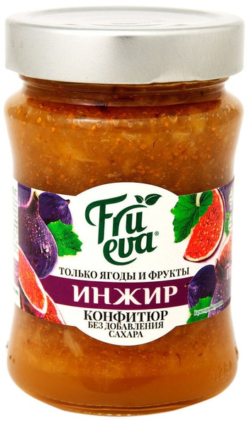 Конфитюр Frueva Инжирный 310г х2 - купить с доставкой по выгодным ценам ...