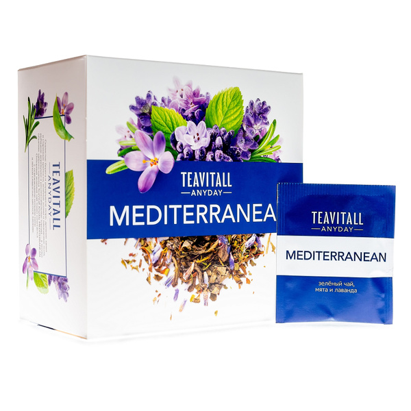 Чайный напиток TeaVitall Anyday Mediterranean - купить с доставкой по ...