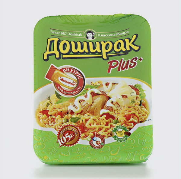 Доширак лапша PLUS Говядина 24 шт - купить с доставкой по выгодным ...