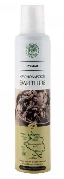 Масло элитное. Смесь масел нерафинированных «гурман» 250мл. натуральные продукты масло смесь гурман краснодарское элитное, спрей.