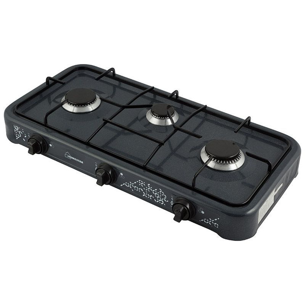 Плита газовая HOMESTAR HS-1203 3-х конфорочная - купить с доставкой по ...