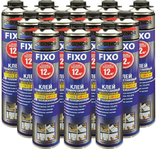 Клей-пена POLYNOR FIXO Всесезонная купить по выгодной цене в интернет ...