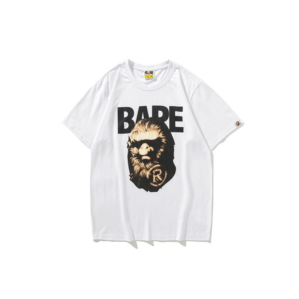 Футболка A BATHING APE, размер 54, цвет белый, Хлопок 100% - купить по ...