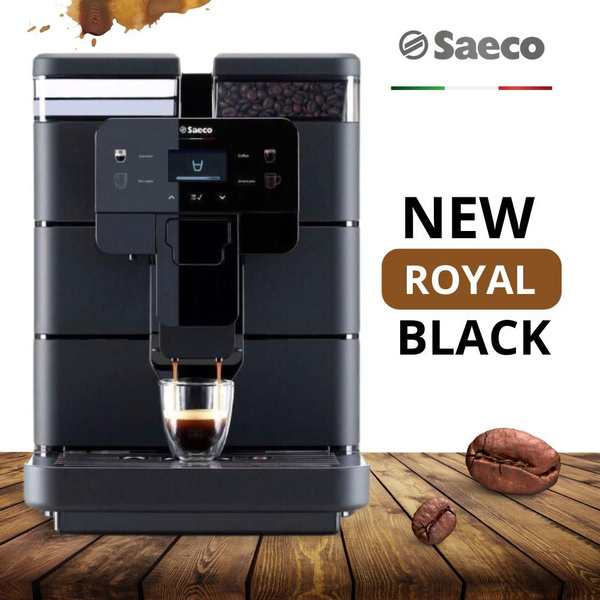 Автоматическая кофемашина Saeco Кофемашина New Royal Black_Кофемашина ...